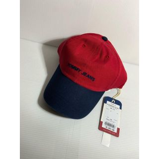 トミーヒルフィガー(TOMMY HILFIGER)の新品タグ付き　tommy jeans トミーヒルフィガー　キャップ　90s(キャップ)