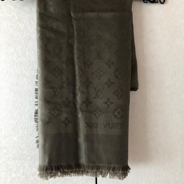国内発 Louis Vuitton ショール モノグラム デニム 大判ストール
