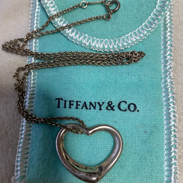 Tiffany&Co. オープンハートペンダント　ネックレス　品　925