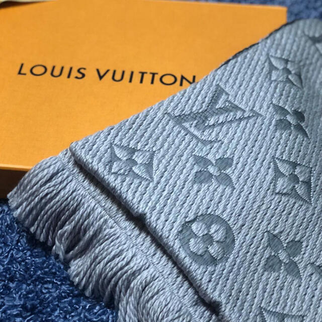 LOUIS VUITTON エシャルプ・ロゴマニア　マフラー　グリペルル