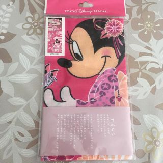 ディズニー(Disney)の東京ディズニーランド ミニーちゃん 手ぬぐい(キャラクターグッズ)