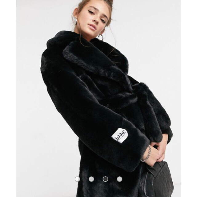 Ron Herman(ロンハーマン)のJakke longline faux fur coat  with belt レディースのジャケット/アウター(毛皮/ファーコート)の商品写真