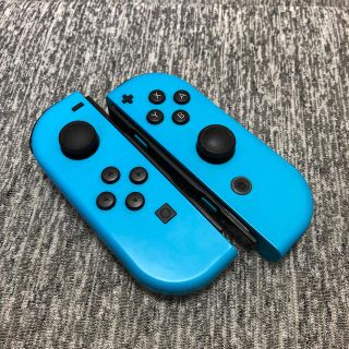 ニンテンドースイッチ(Nintendo Switch)のNintendo Switch ジョイコン　ネオンブルー　動作確認済み(その他)