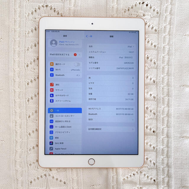 iPad 第6世代 wifi 32GB ケース付属 ペーパータッチフィルム付き iPad 第6世代 wifi 32GB ケース付属 ペーパータッチフィルム付き