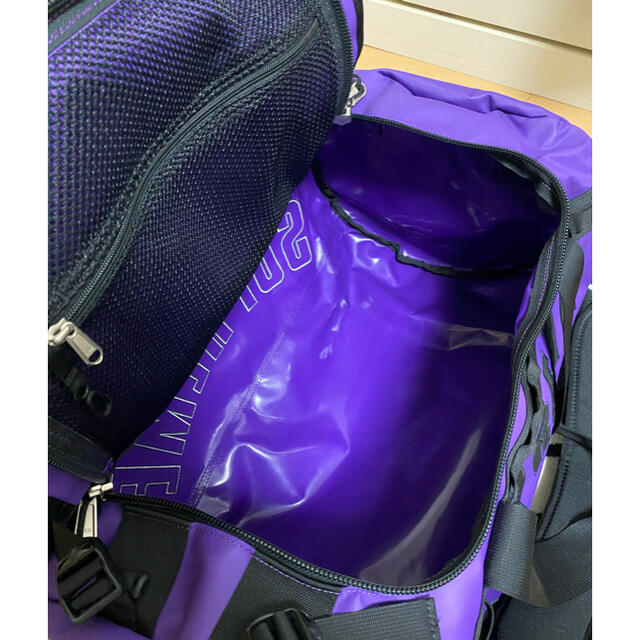 Supreme(シュプリーム)のSupreme × North Face Duffle Bag パープル メンズのバッグ(ボストンバッグ)の商品写真