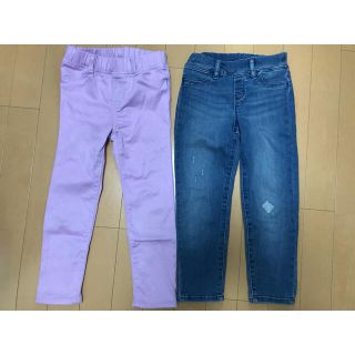 ギャップキッズ(GAP Kids)の☆パンツ2枚セット☆GAP☆UNIQLO☆110㎝☆(パンツ/スパッツ)