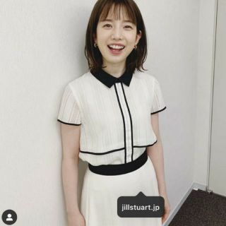 ジルスチュアート(JILLSTUART)のJILLSTUART ♥️ ルビー襟付ブラウス   ルビースカート  白(その他)