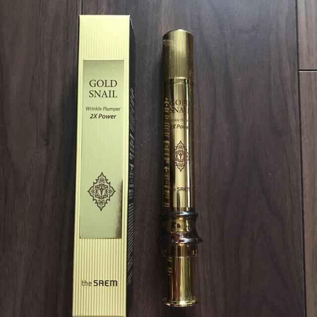 the saem(ザセム)のtheSAME Gold Snail Wrinkle Plumper コスメ/美容のスキンケア/基礎化粧品(美容液)の商品写真