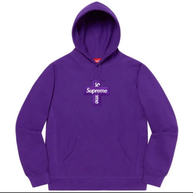 Cross Box Logo Hooded Sweatshirt supreme