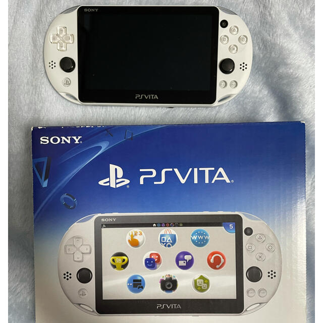 psvita グレイシャーホワイト - 携帯用ゲーム機本体