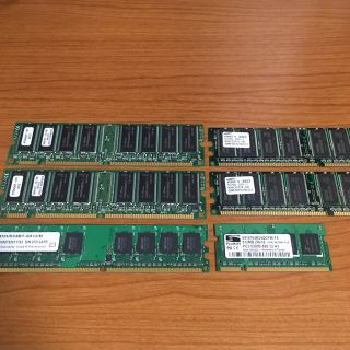 メモリ 6枚セット 中古(PCパーツ)