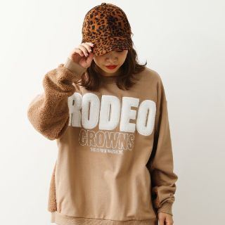 ロデオクラウンズワイドボウル(RODEO CROWNS WIDE BOWL)の新品ベージュ※早い者勝ちノーコメント即決しましょう❗️ご決断お急ぎください…(トレーナー/スウェット)