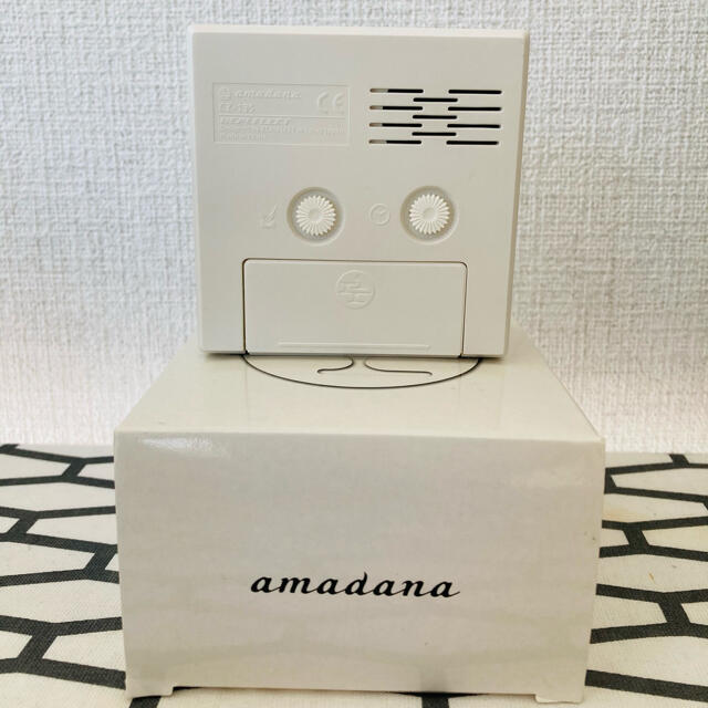 amadana(アマダナ)のamadana  アマダナ　アラームクロック目覚まし時計 インテリア/住まい/日用品のインテリア小物(置時計)の商品写真