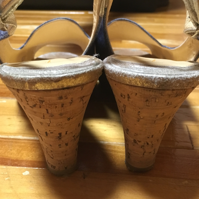 UNITED ARROWS(ユナイテッドアローズ)のユナイテッドアローズ デニムサンダル レディースの靴/シューズ(サンダル)の商品写真
