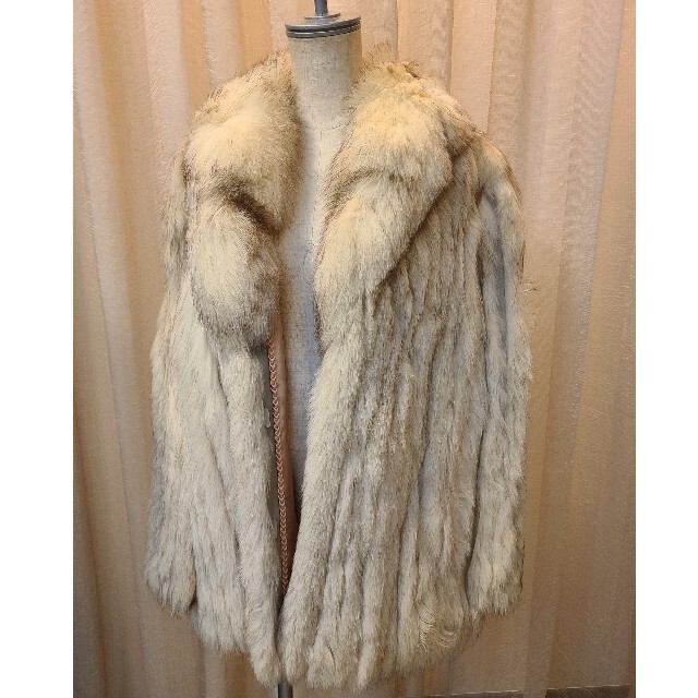 ファーコート　シルバーフォックス レディースのジャケット/アウター(毛皮/ファーコート)の商品写真