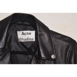 アクネ(ACNE)のacne studios アクネ　レザージャケット　ライダース　auralee(ライダースジャケット)