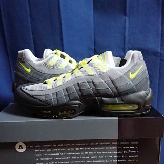 ナイキ(NIKE)のNIKE AIR MAX 95 OG NEON YELLOW イエローグラデ(スニーカー)