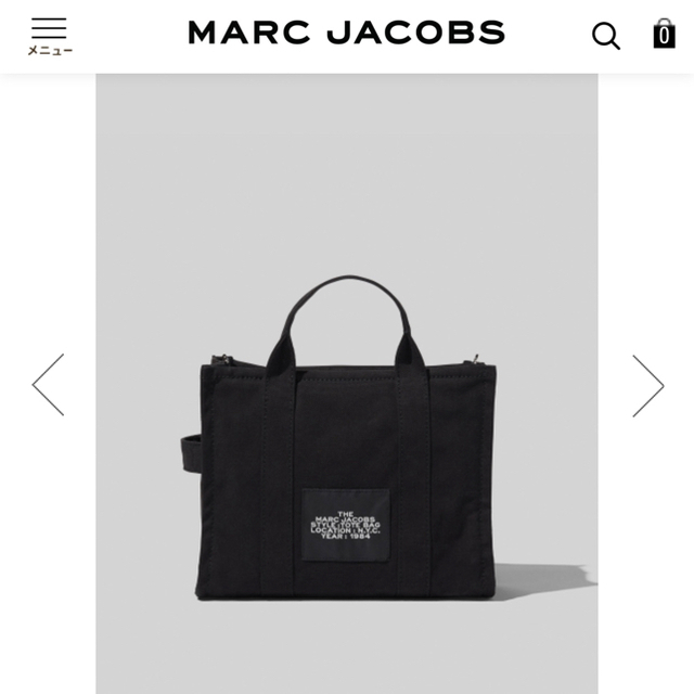 MARC JACOBS(マークジェイコブス)の♡新品・タグ付き♡マークジェイコブス スモール トラベラー トート バッグ 黒 レディースのバッグ(トートバッグ)の商品写真