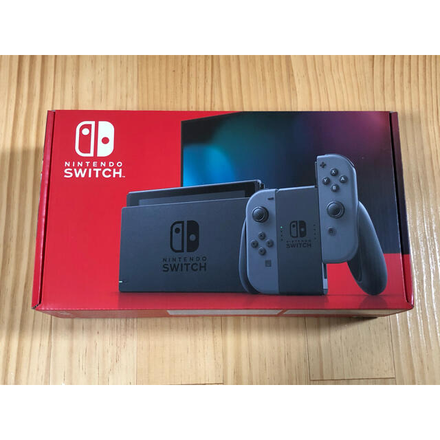 家庭用ゲーム機本体ニンテンドースイッチ 本体 グレー 新品未開封