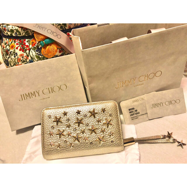 JIMMY CHOO(ジミーチュウ)のJIMMY CHOO 折財布 レディースのファッション小物(財布)の商品写真