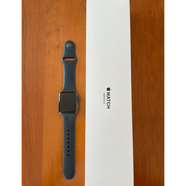 Apple Watch 3 38mm GPSモデル　非純正バンド付き