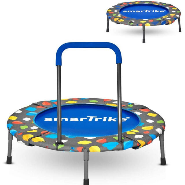 新品未開封smartrike 2-in-1 folding trampoline