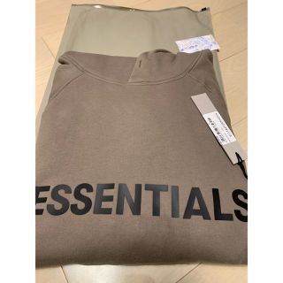 フィアオブゴッド(FEAR OF GOD)のfear of god essentials パーカー L モカ　TAUPE(パーカー)