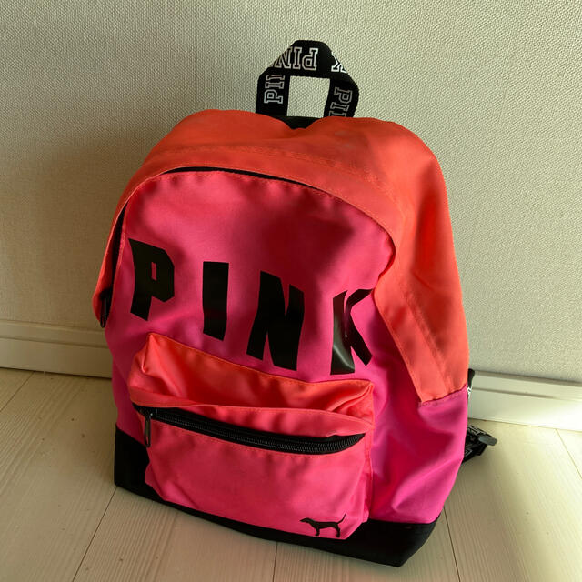 美品 pink ヴィクトリアシークレット リュック | フリマアプリ ラクマ