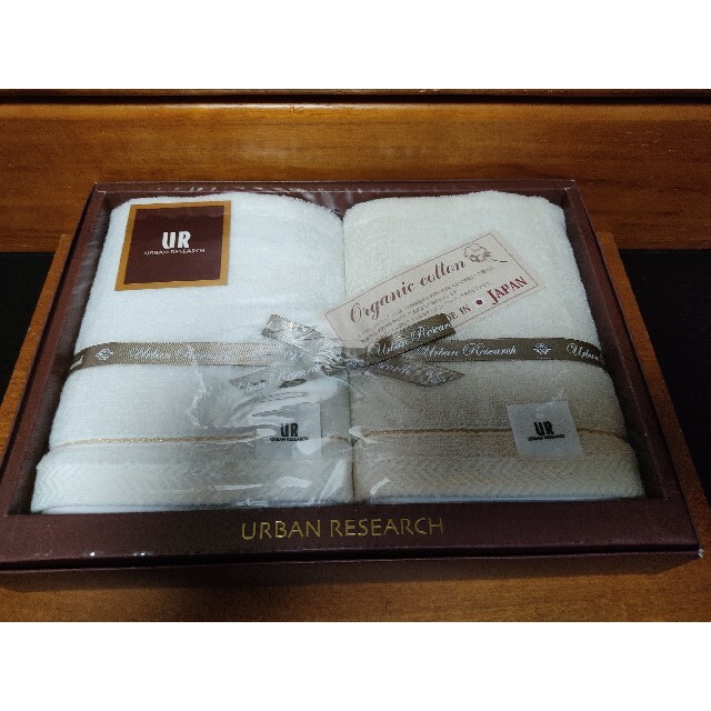 URBAN RESEARCH(アーバンリサーチ)の【新品】URBAN RESEARCH ウォッシュタオル 2枚セット インテリア/住まい/日用品の日用品/生活雑貨/旅行(タオル/バス用品)の商品写真