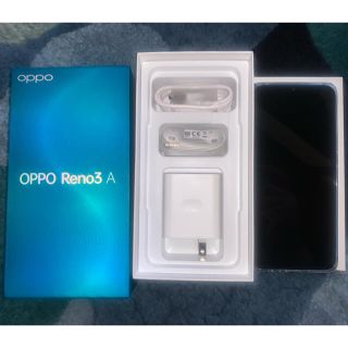 オッポ(OPPO)のOPPOReno3A新品未使用(スマートフォン本体)