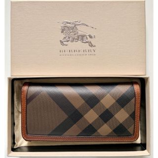 バーバリー(BURBERRY)のBurberry バーバリー 長財布 ブラウン(財布)