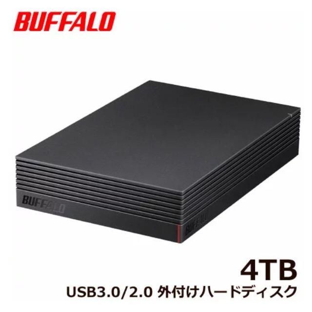 Buffalo - 【新品・未開封】バッファロー 外付けHDD HD-NRLD4.0U3-BA