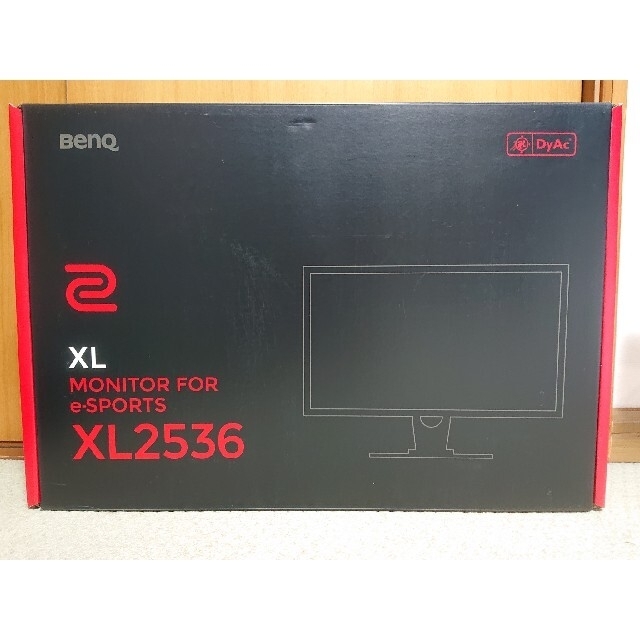 BENQ XL2536 24.5インチ 1ms 144Hz ゲーミングモニターXL2536