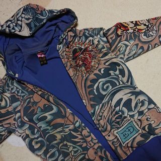 エドハーディー(Ed Hardy)の【frmjpn様専用】Ed Hardy パーカー 和柄 (パーカー)