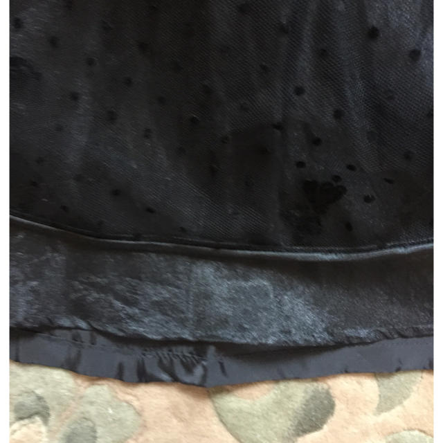 黒のフォーマルスカート キッズ/ベビー/マタニティのキッズ服女の子用(90cm~)(スカート)の商品写真