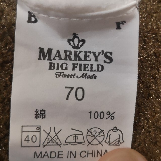 MARKEY'S(マーキーズ)のMARKEY ’S ロンパース　70㎝ キッズ/ベビー/マタニティのベビー服(~85cm)(ロンパース)の商品写真