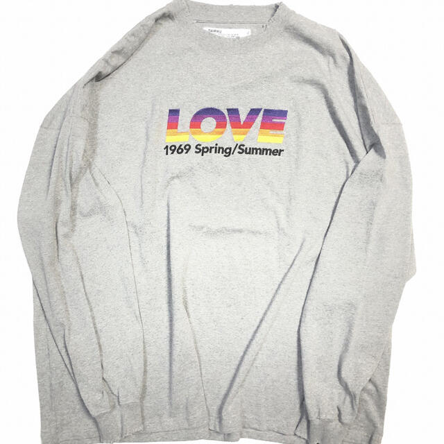 Tシャツ/カットソー(七分/長袖)【最終値下げ】 LOVE" Vintage Long Sleeve Tee