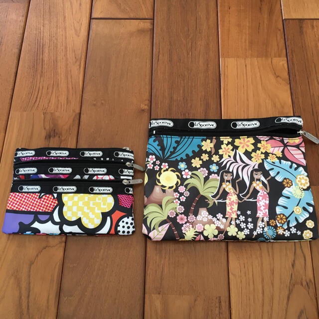 LeSportsac(レスポートサック)の【未使用】レスポートサック ポーチ セット LeSportsac レディースのファッション小物(ポーチ)の商品写真