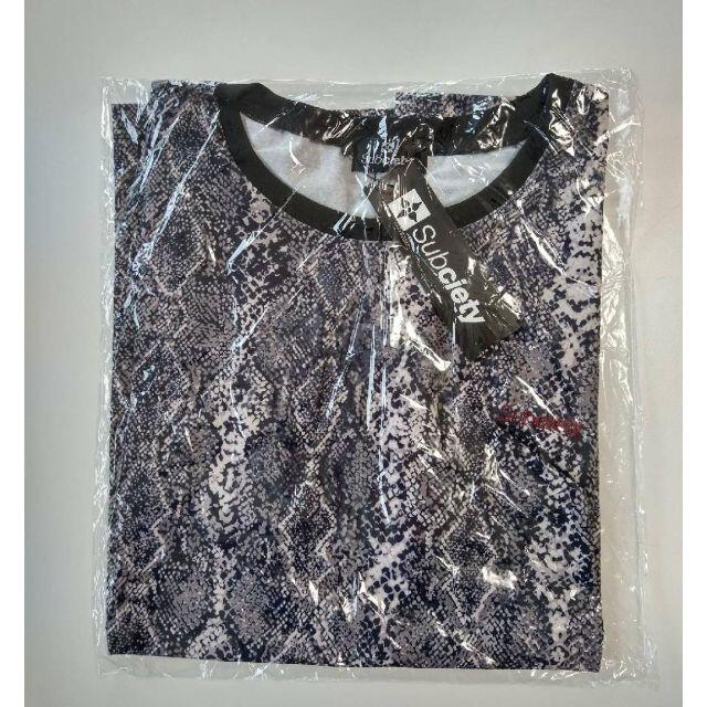 Subciety(サブサエティ)の新品 定価7700円 サブサエティSubciety パイソンTシャツM メンズのトップス(Tシャツ/カットソー(半袖/袖なし))の商品写真