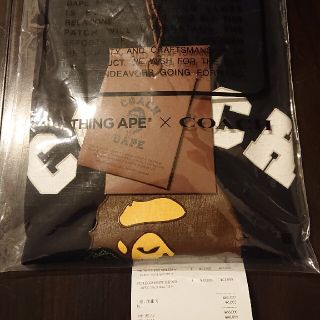 A BATHING APE - 新品未使用 アベイシングエイプ×COACH コラボ Tシャツ