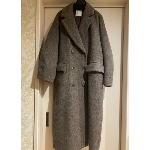 clane DOUBLE WOOL LONG COATロングコート