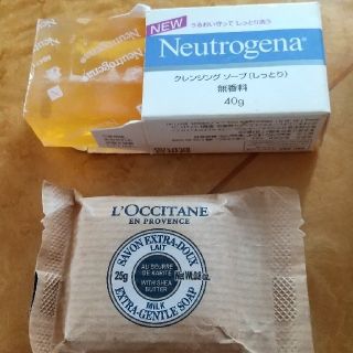 ロクシタン(L'OCCITANE)のロキシタン ソープ25g、クレンジングソープ40g(洗顔料)