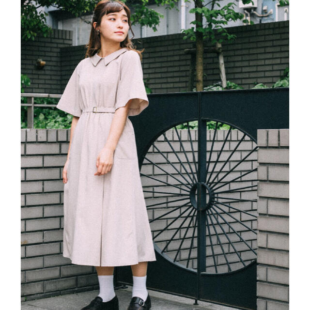 merry jenny - 線引きをするステッチワンピース*LEBECCA merry jenny - 線引きをするステッチワンピース*LEBECCA
