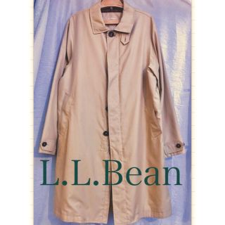 エルエルビーン(L.L.Bean)のエルエルビーン  コート ベージュ ロングコート アウトドア(ステンカラーコート)