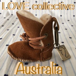 アグ(UGG)のラブコレクティブAustralia 限定 非売品ムートンキーチェーン ラスト１(キーホルダー)