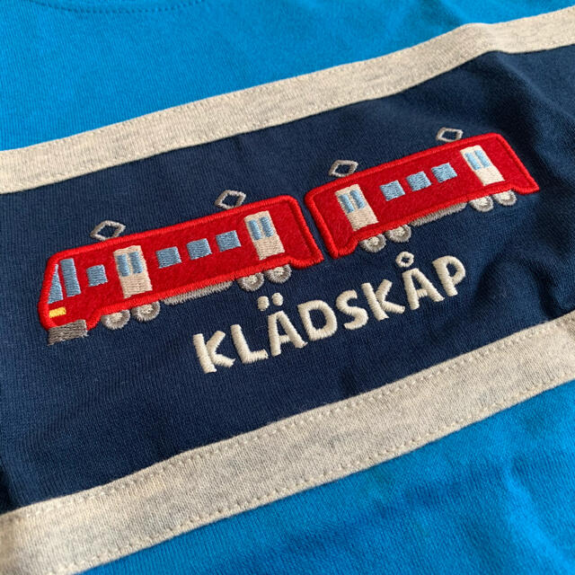 kladskap(クレードスコープ)の120 クレードスコープ 電車ロンT キッズ/ベビー/マタニティのキッズ服男の子用(90cm~)(Tシャツ/カットソー)の商品写真