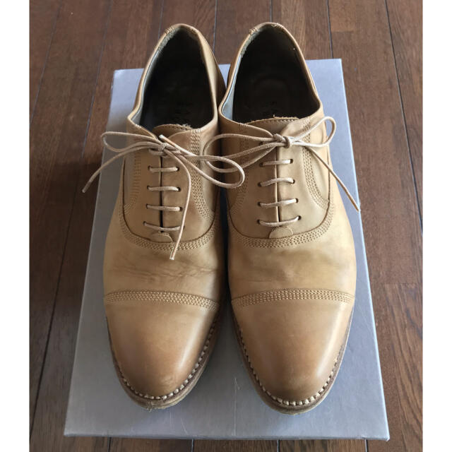 美品☆Deuxieme Classe購入SARTOREストレートチップシューズ 驚きの