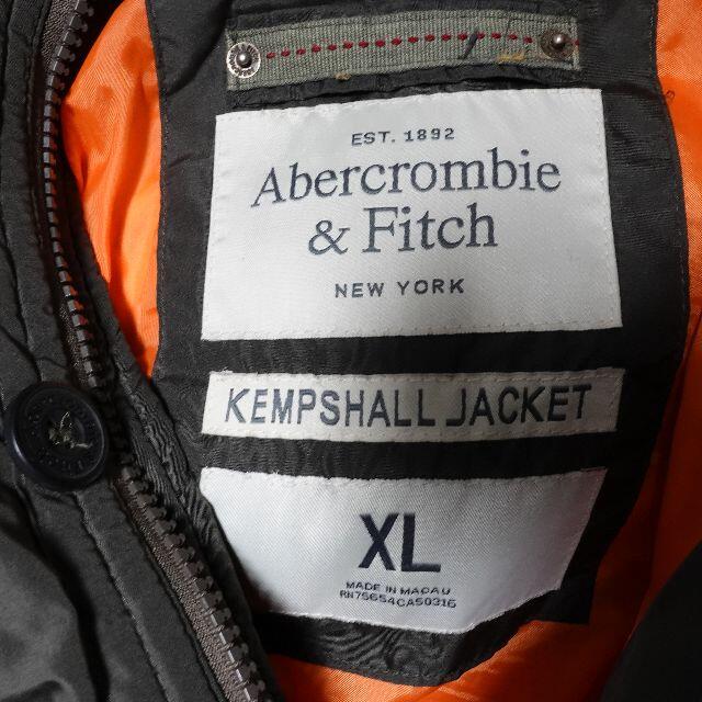 Abercrombie&Fitch(アバクロンビーアンドフィッチ)の[Abercrombie&Fitch] メンズフード付きダウンジャケット XL メンズのジャケット/アウター(ダウンジャケット)の商品写真