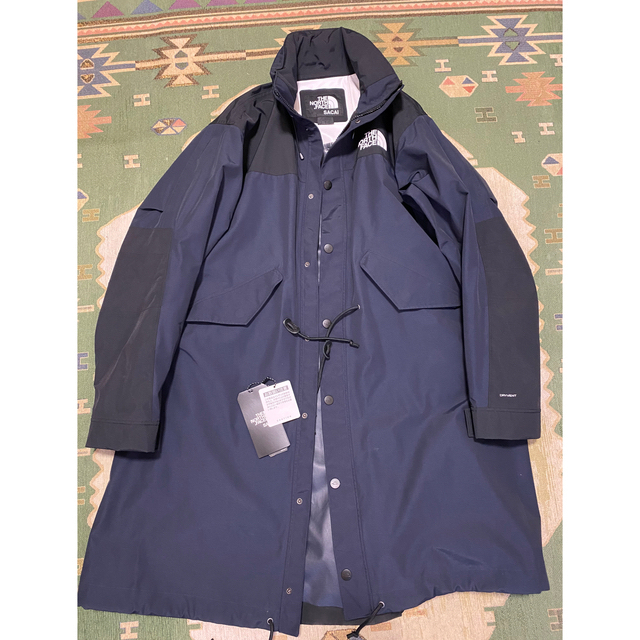 本物 メンズL sacai the north face ロングコートのサムネイル