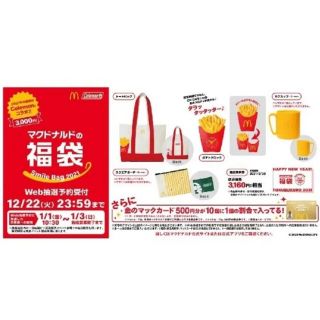 コールマン(Coleman)の2021マクドナルド福袋(その他)